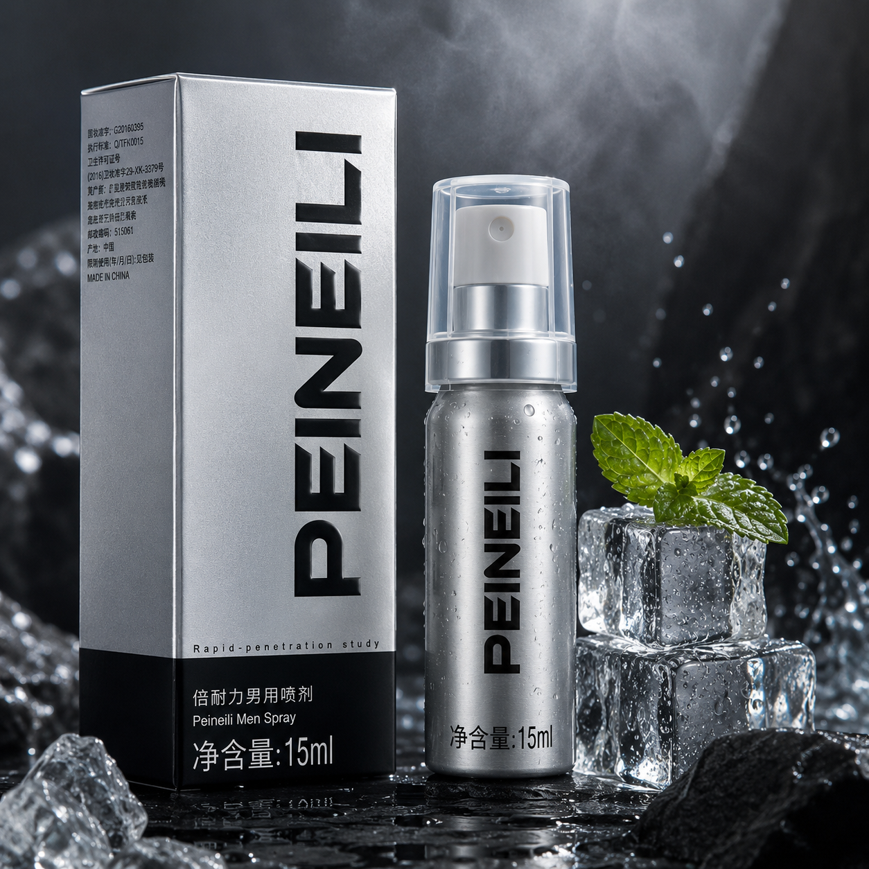 ⚪ PEINEILI SILVER – SPRAY RETARDANTE CLÁSICO
