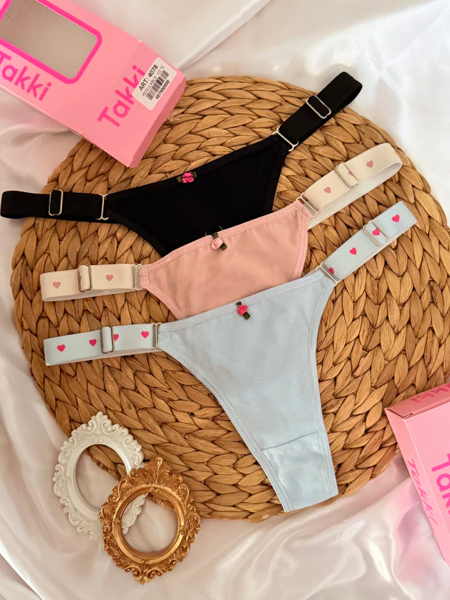 Art 4078 Pack x3 Regulable Algodón y Lycra