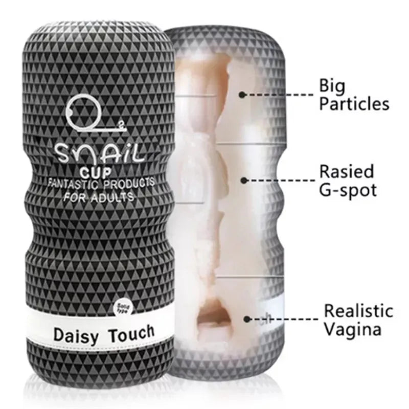 Daisy Touch – Masturbador Masculino Manual Reutilizable