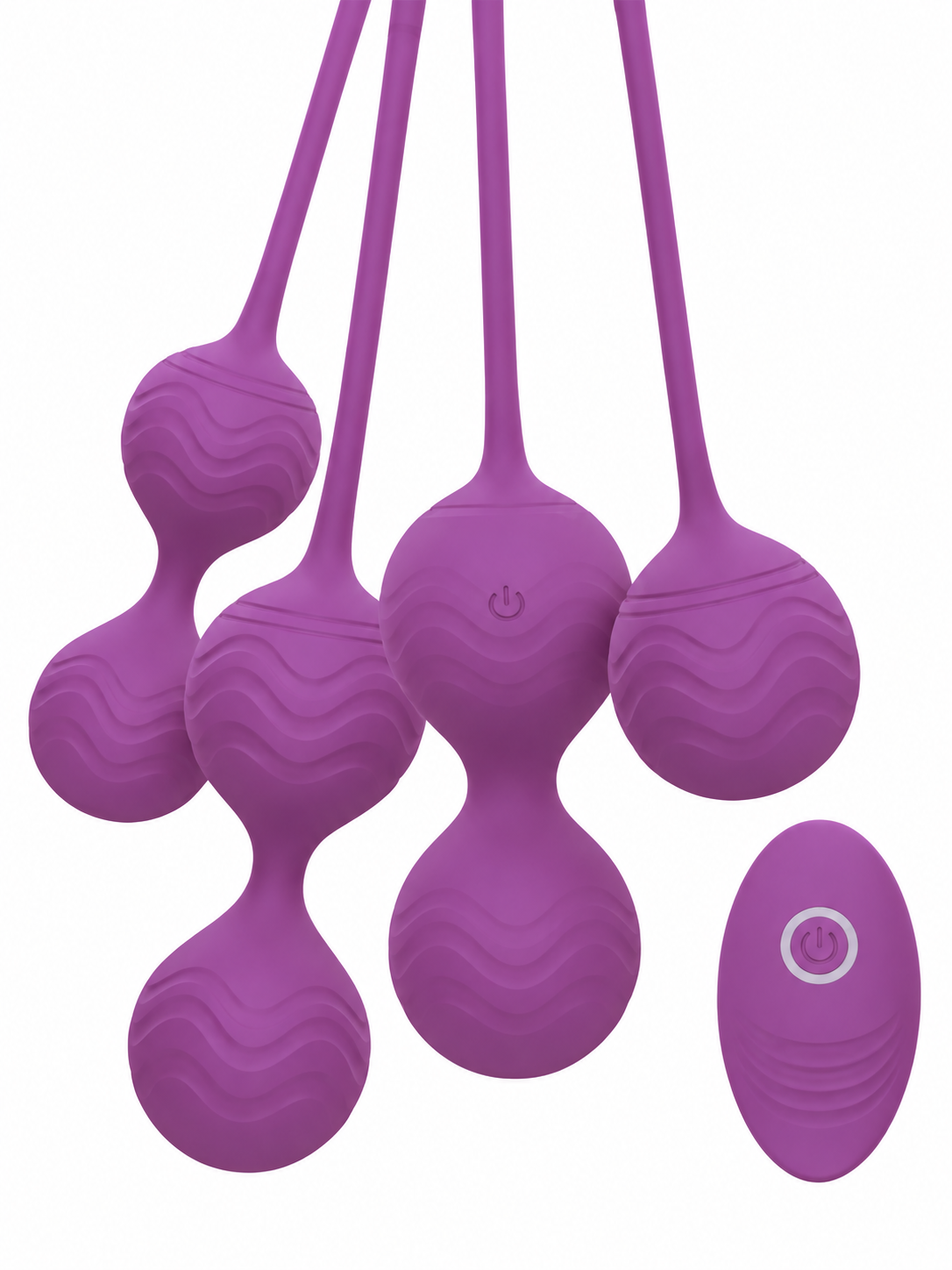 Set de Bolas de Kegel con Vibración y Control Remoto