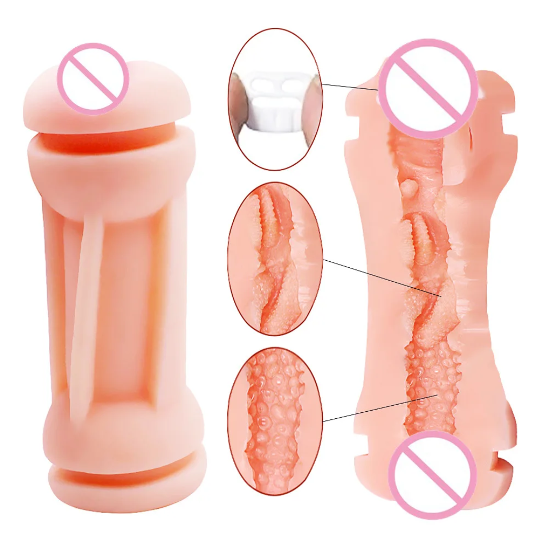 MASTURBADOR ANNY Doble Entrada Boca/Vagina  10 frecuencias de vibracion