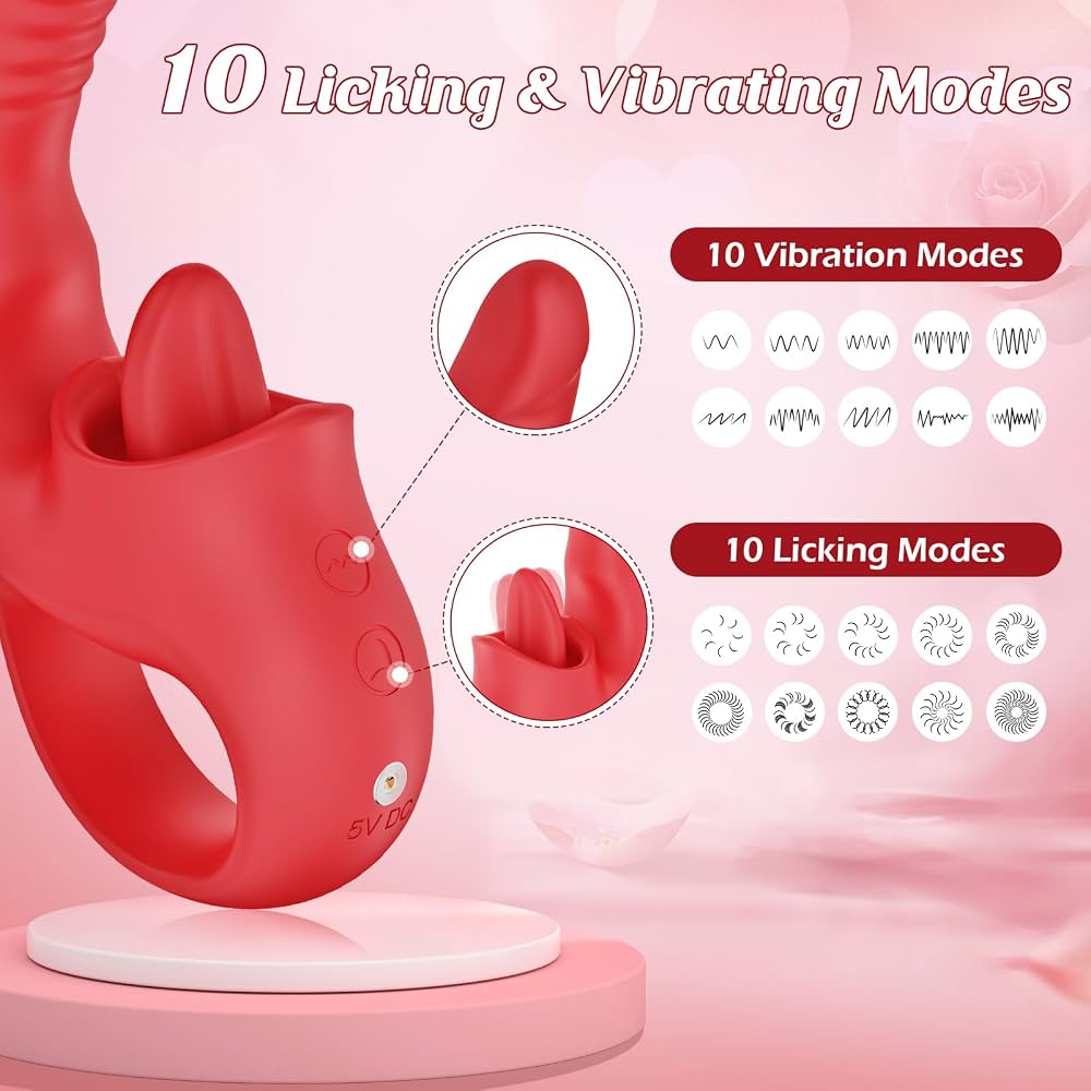 Vibrador Punto G con Estimulador de Clítoris 2 en 1