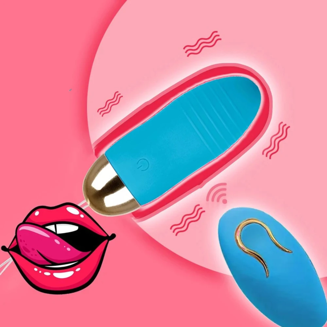 Huevo Vibrador con Control Remoto y 10 Patrones de Vibración