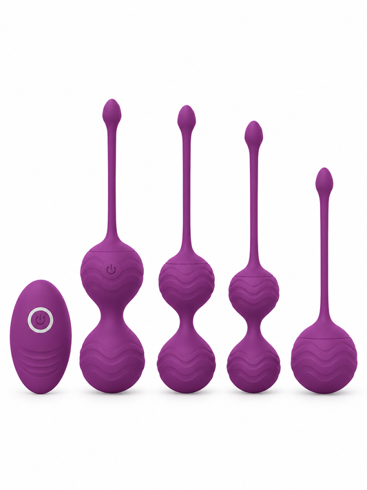 Set de Bolas de Kegel con Vibración y Control Remoto