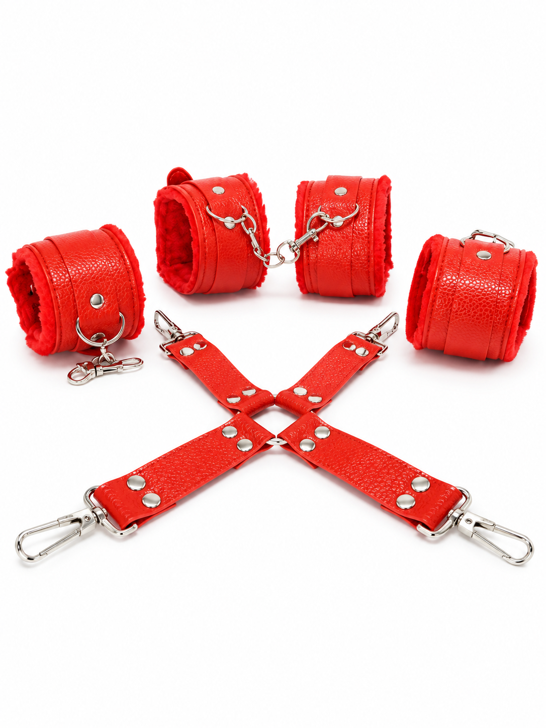 Kit BDSM 8 Piezas Bondage Ajustable