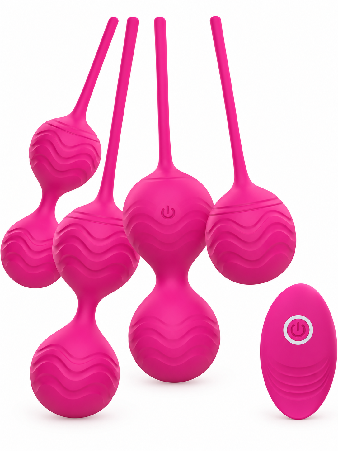 Set de Bolas de Kegel con Vibración y Control Remoto