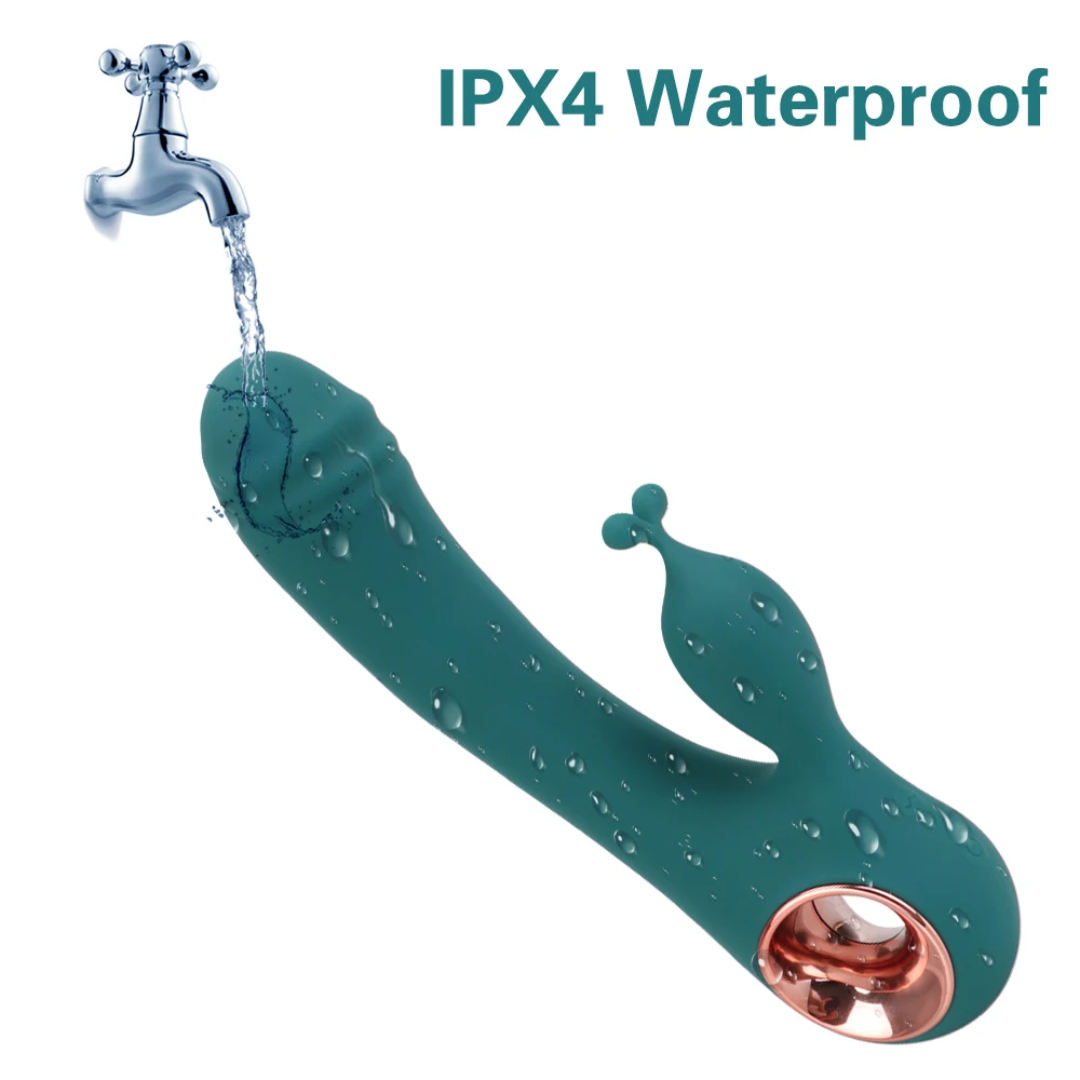Vibrador Punto G con Estimulador de Clítoris 2 en 1