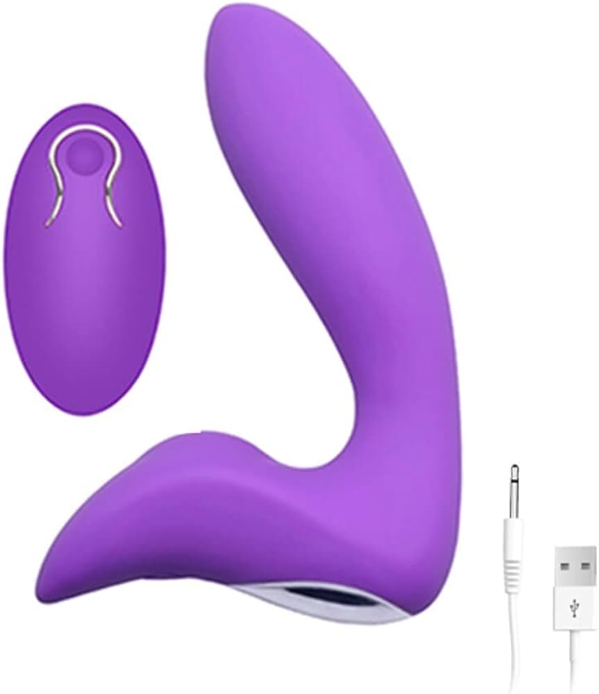 Masajeador de Próstata Anal con Control Remoto y 12 Modos de Vibración