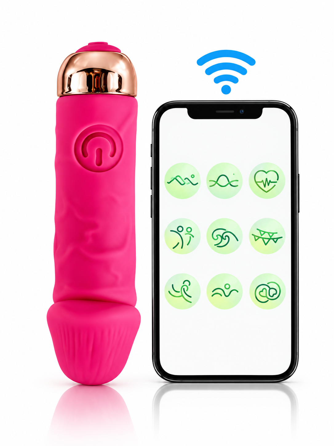 Mini Vibrador con App – 10 Modos de Vibración