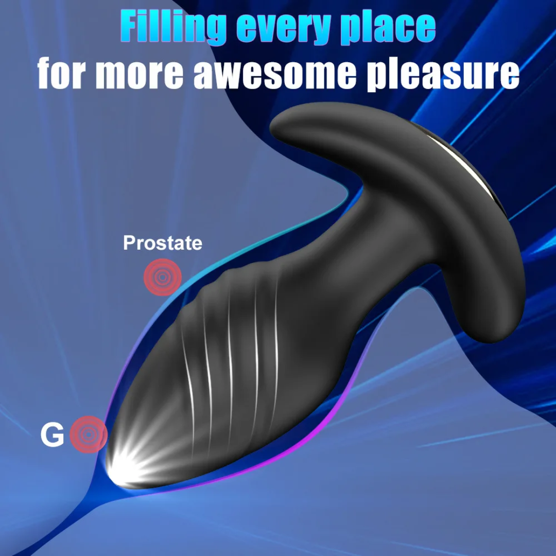 Plug Anal Inteligente con Vibración, Movimiento 360° y Control por App