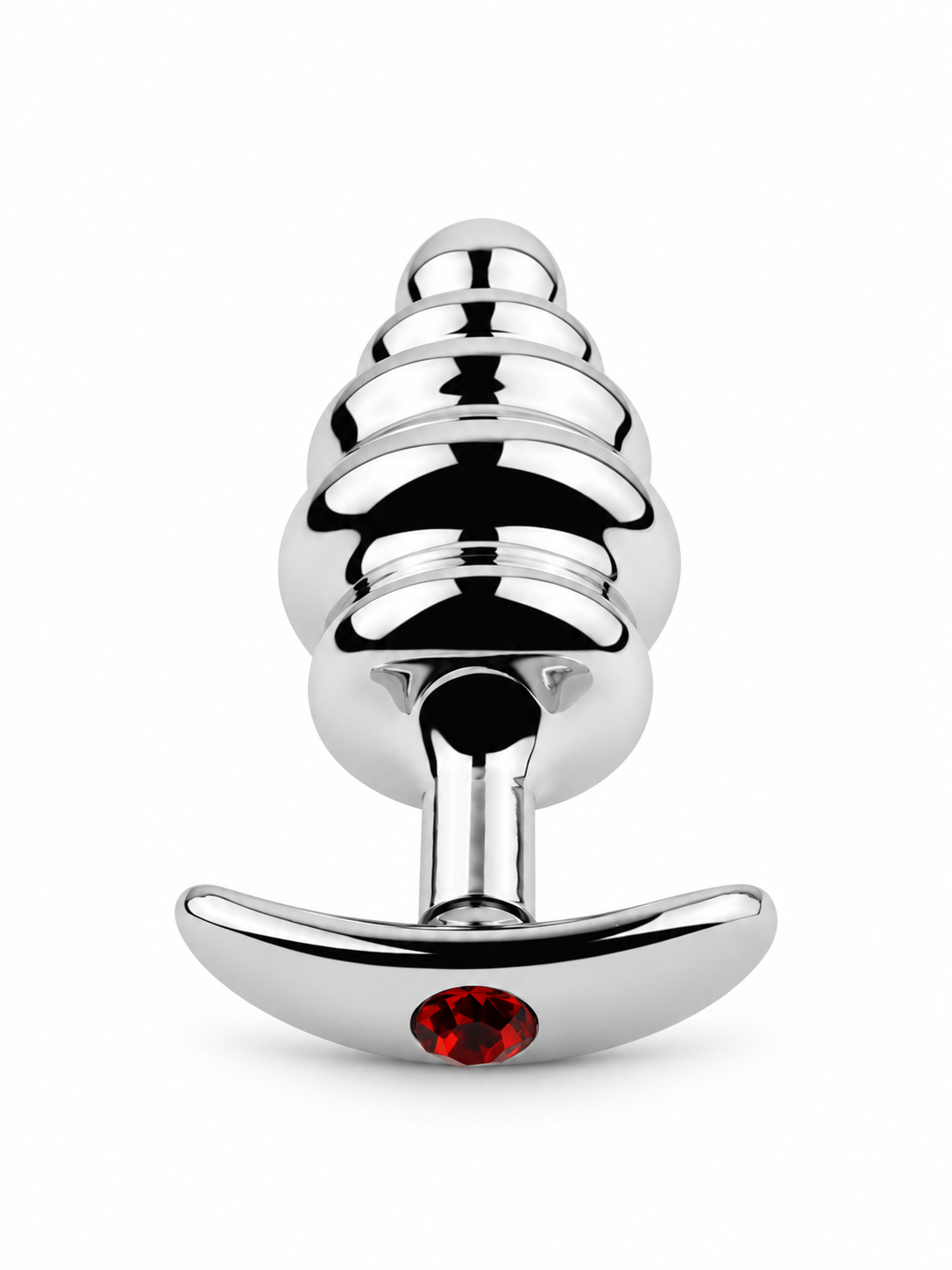 Kit de plug anal de acero inoxidable texturizados (x3 piezas)