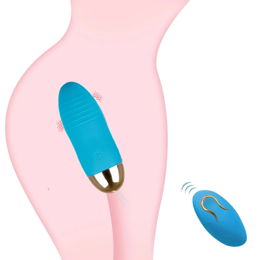 Huevo Vibrador con Control Remoto y 10 Patrones de Vibración
