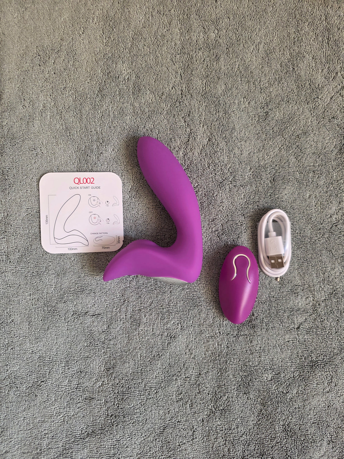 Masajeador de Próstata Anal con Control Remoto y 12 Modos de Vibración