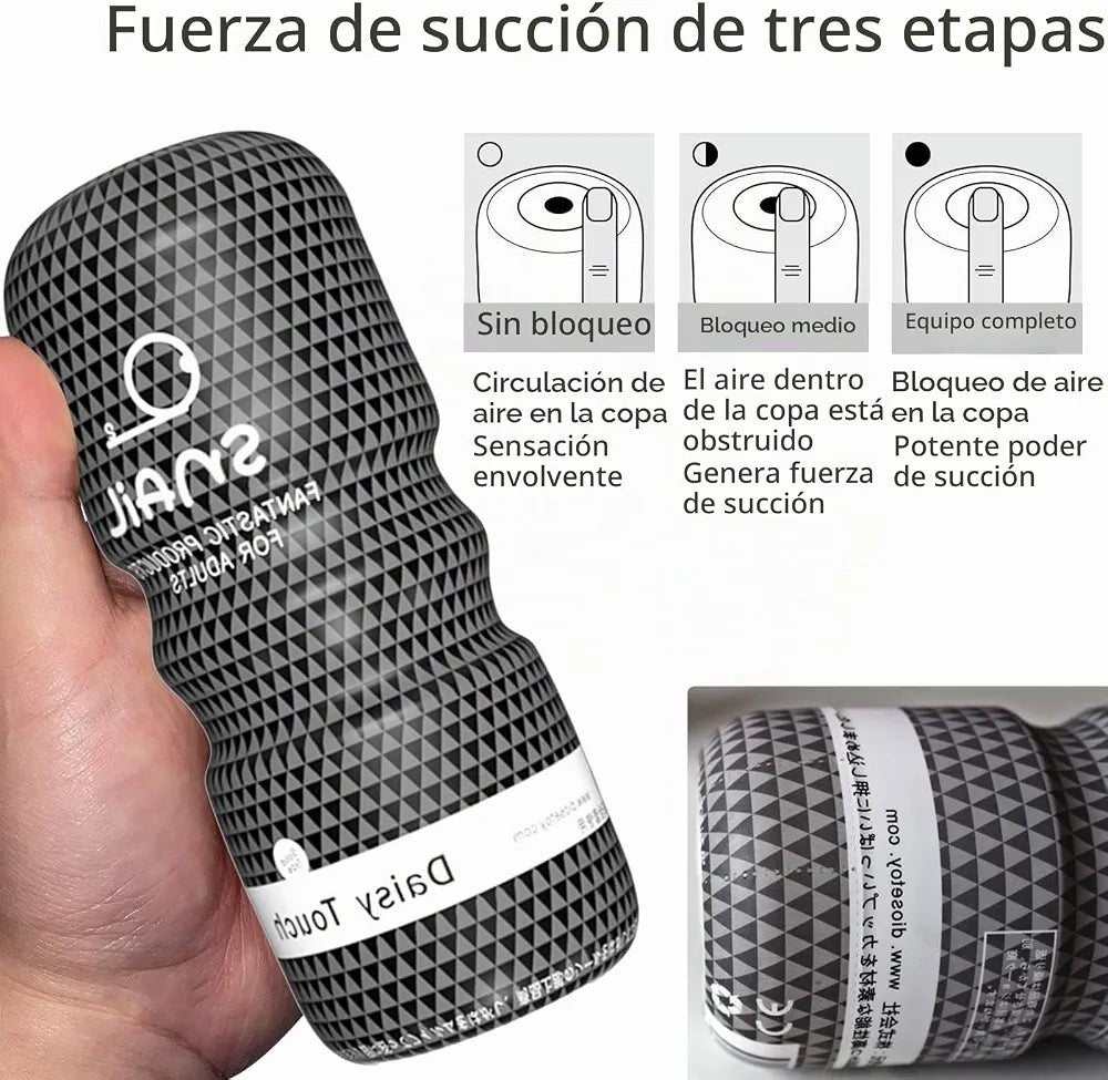 Daisy Touch – Masturbador Masculino Manual Reutilizable