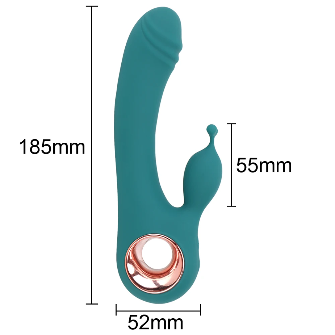 Vibrador Punto G con Estimulador de Clítoris 2 en 1