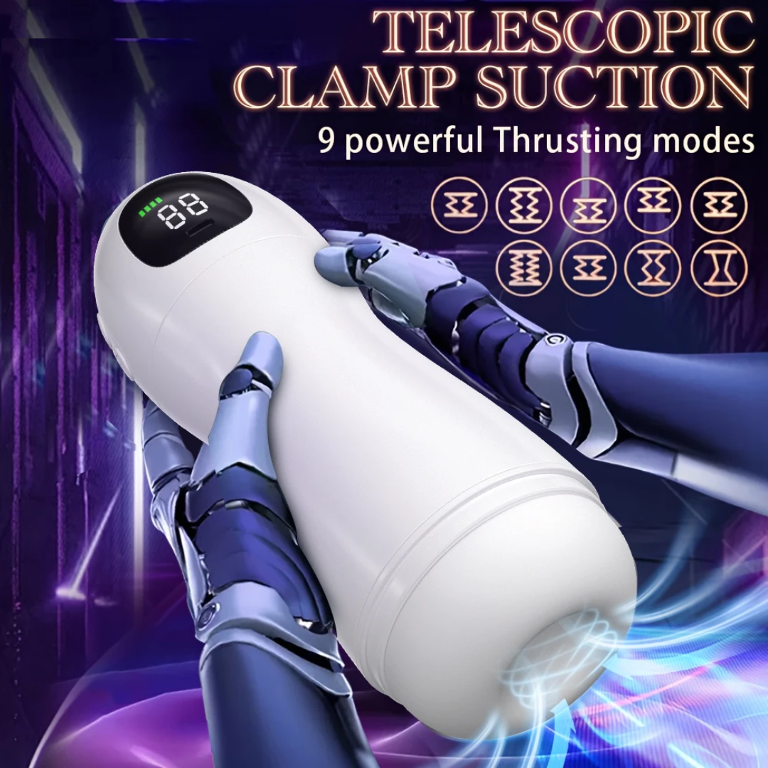 Masturbador Automático Angel 3 en 1 – Succión, Vibración y Gemidos
