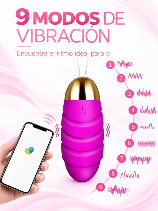 Huevo Vibrador Inteligente con Control por App