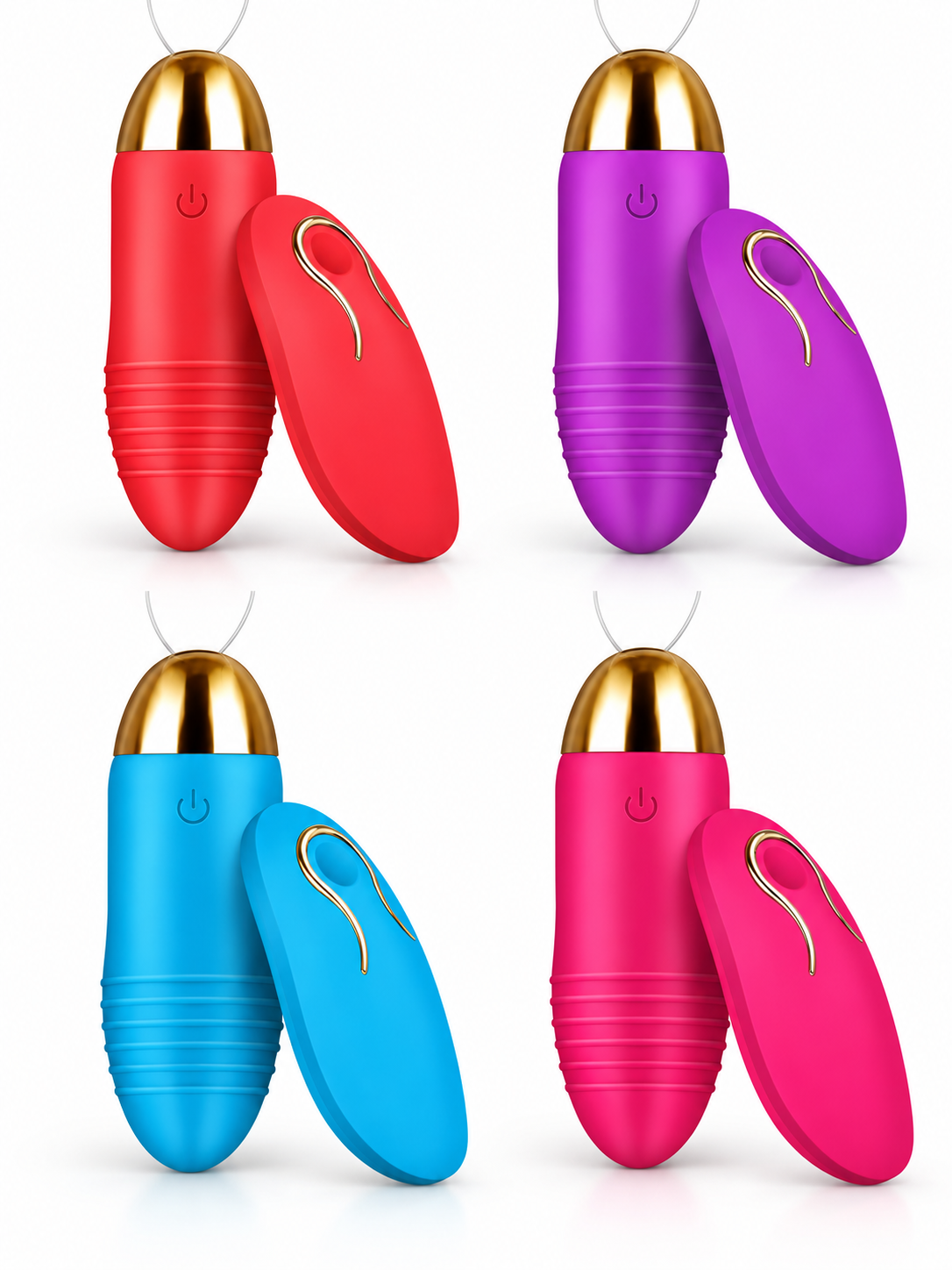 Huevo Vibrador con Control Remoto y 10 Patrones de Vibración