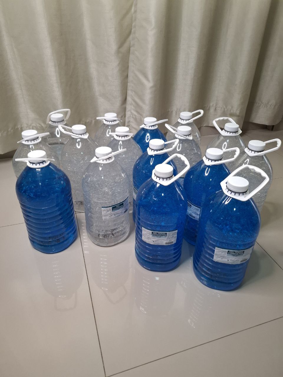 GEL TRANSMISOR/CONDUCTOR para equipos médicos y estéticos