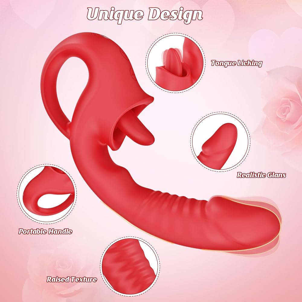 Vibrador Punto G con Estimulador de Clítoris 2 en 1