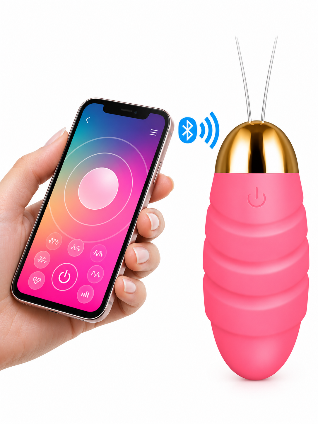 Huevo Vibrador Inteligente con Control por App
