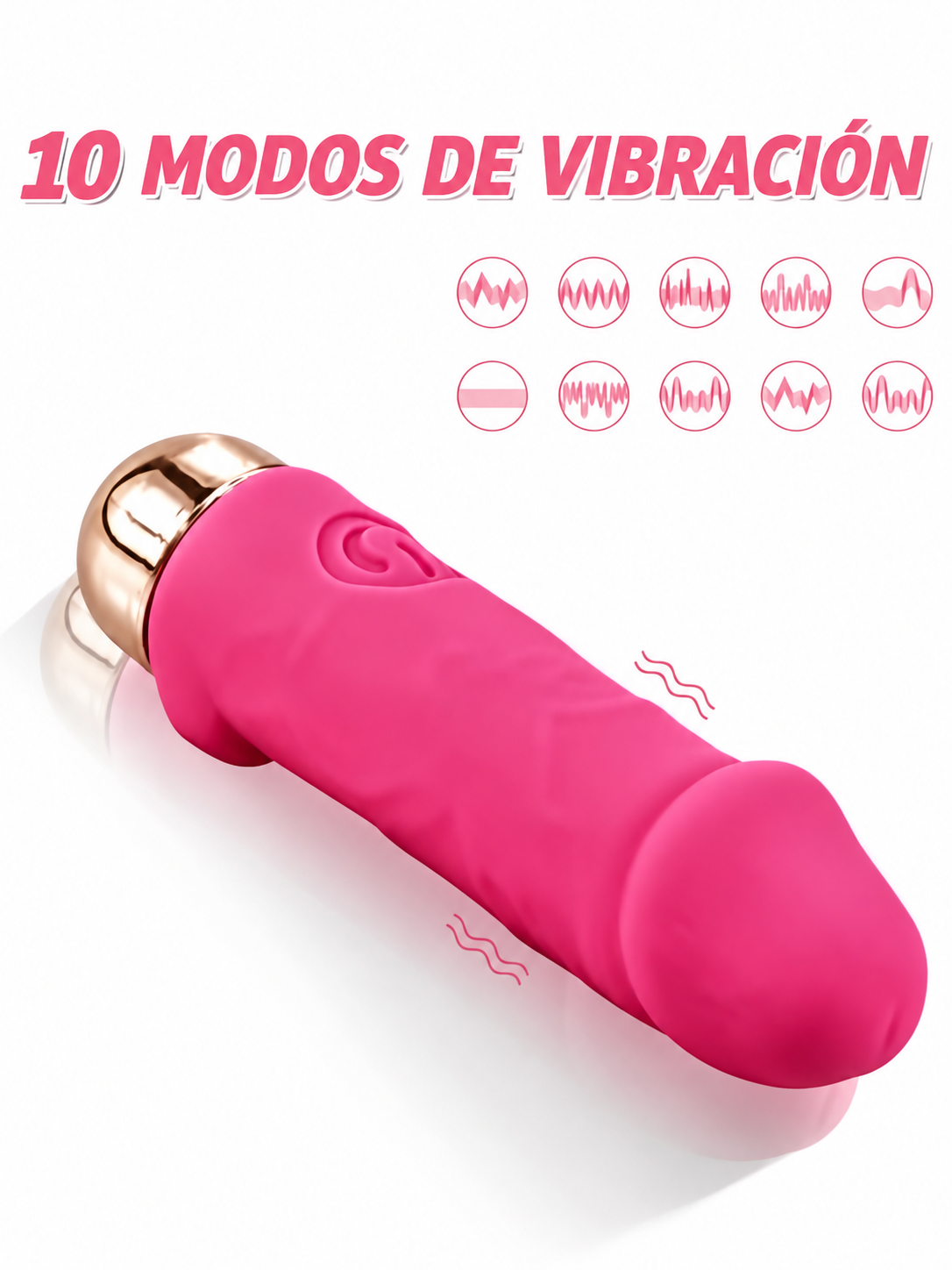 Mini Vibrador con App – 10 Modos de Vibración