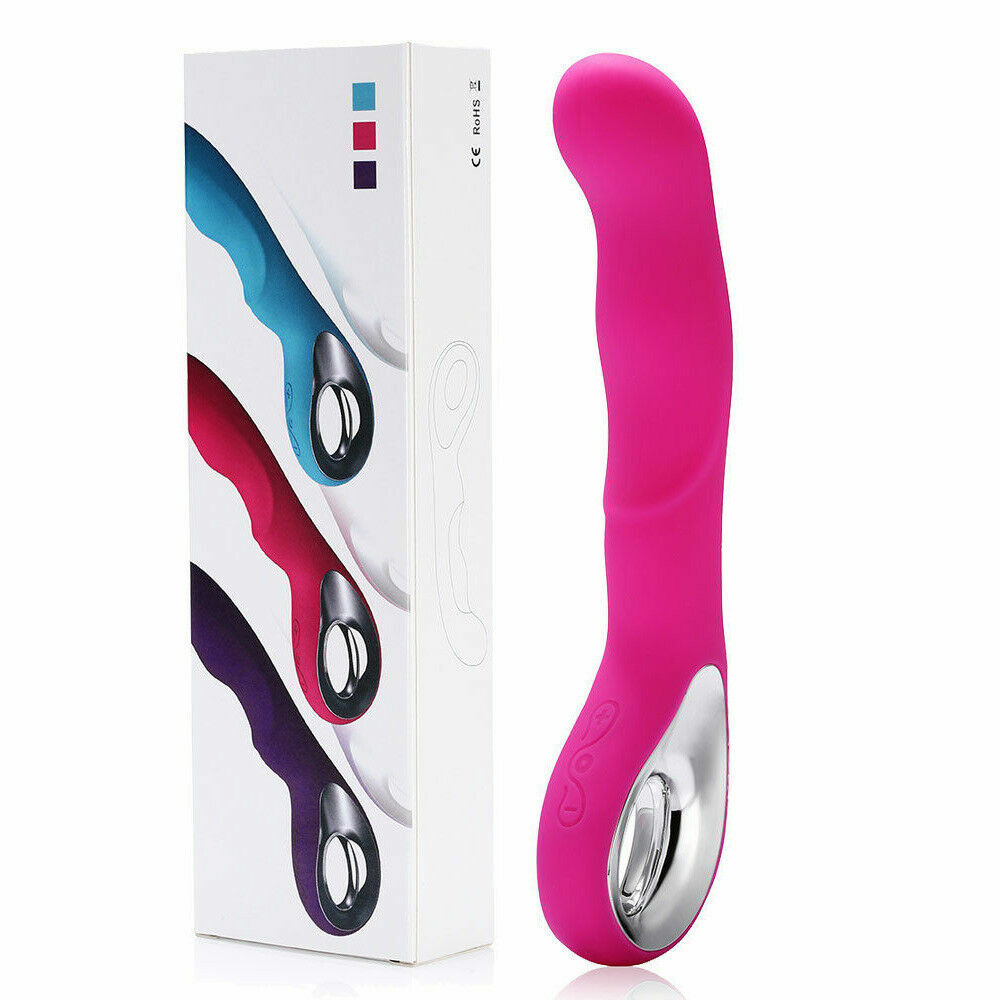 Vibrador Punto G de Silicona Recargable USB — 10 Modos de Vibración