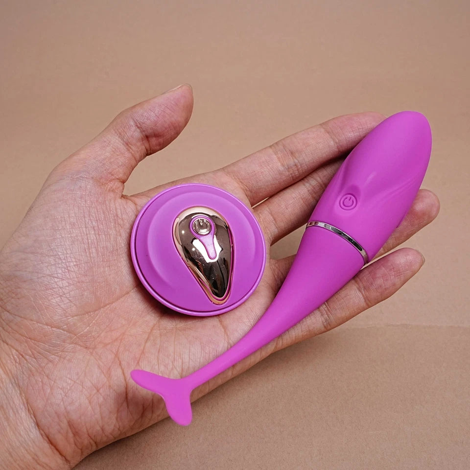 Huevo Vibrador con Control Remoto — Dolphin Wireless