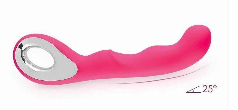 Vibrador Punto G de Silicona Recargable USB — 10 Modos de Vibración