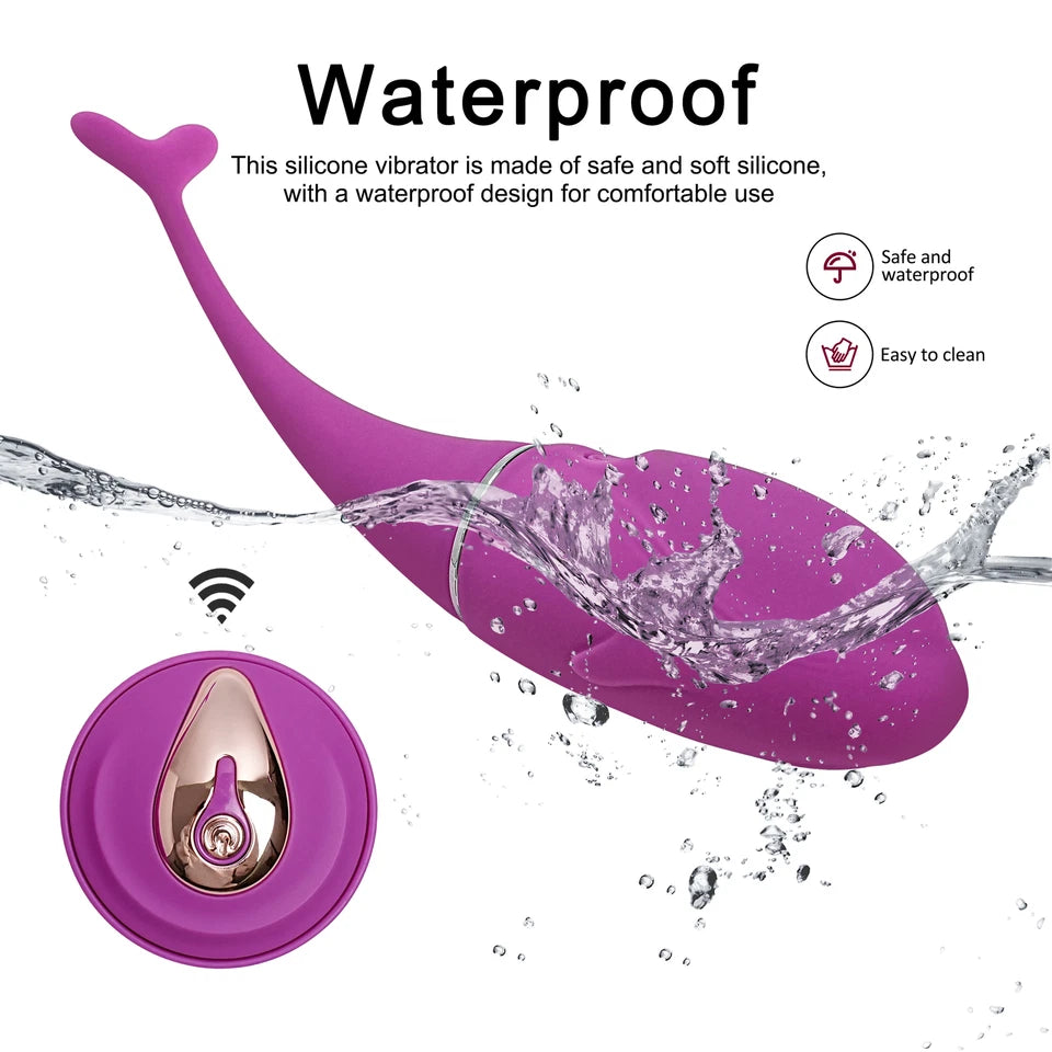 Huevo Vibrador con Control Remoto — Dolphin Wireless